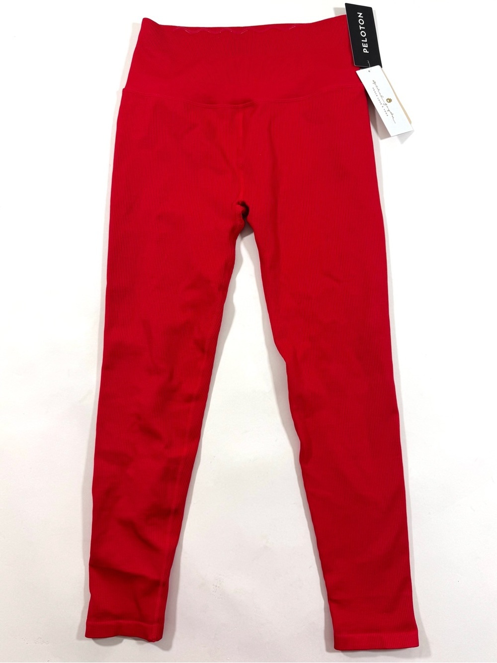New Spiritual Gangster Peloton Love Sculpt Leggings Seamless Red